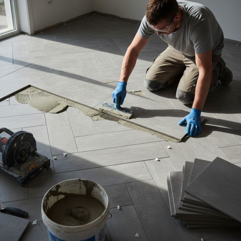 Bathroom Flooring Installation in Annapolis, MD