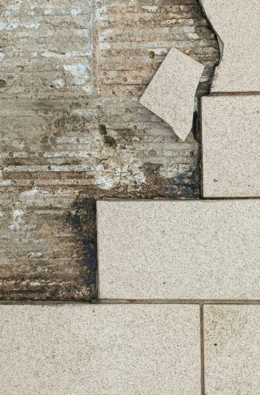 Tile Floor Repair detail