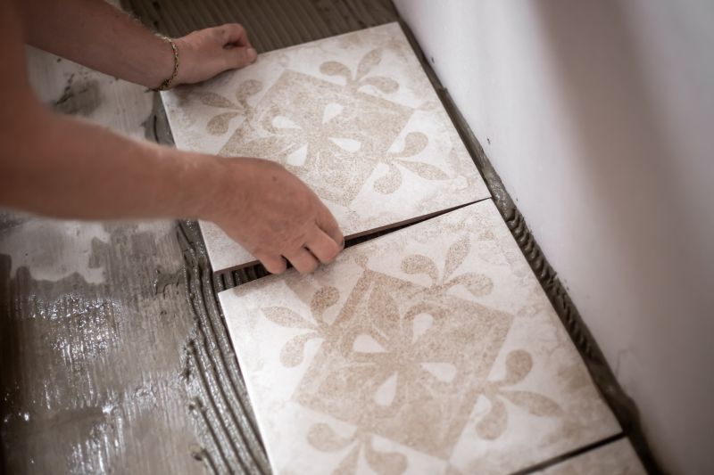 Mosaic Tile Floor Installation in Annapolis, MD