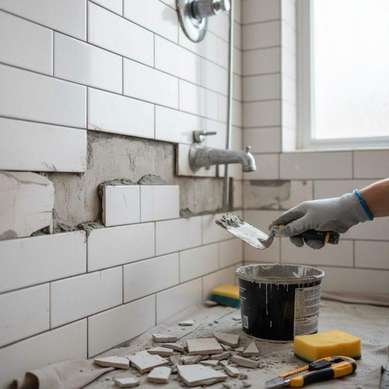 Shower Tile Repair in Conroe, TX
