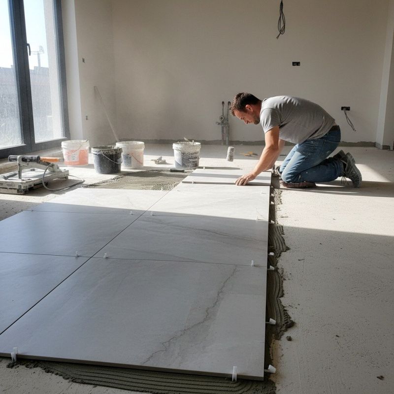 Slate Tile Floor Installation in Annapolis, MD