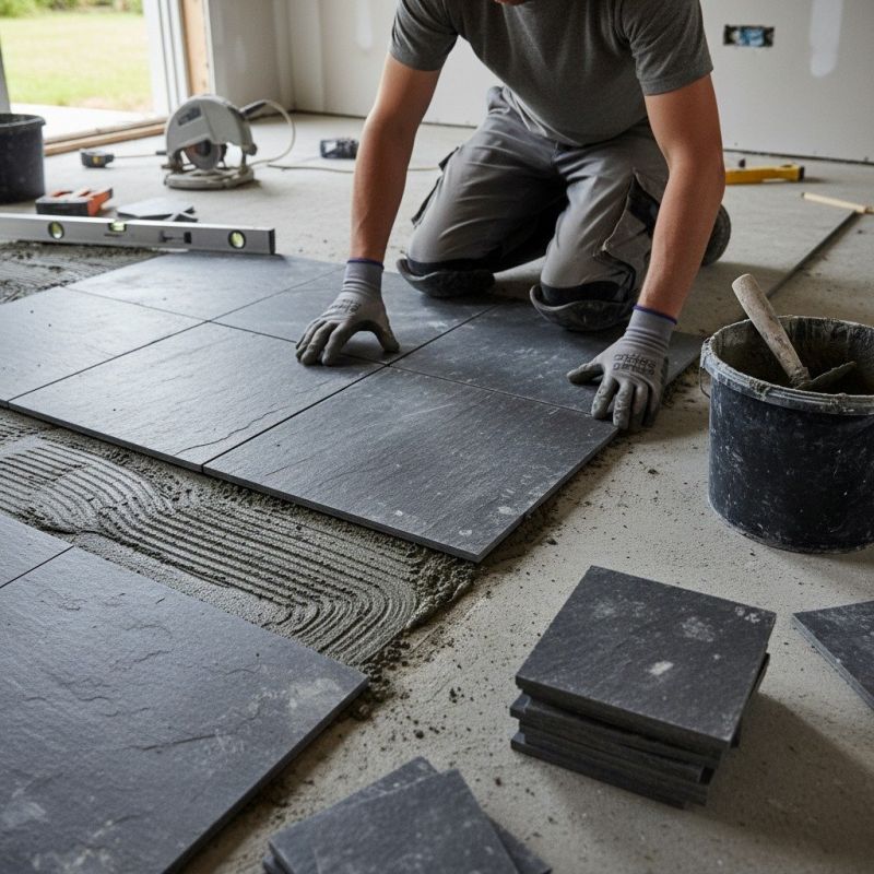 Stone Flooring Installation in Alpharetta, GA