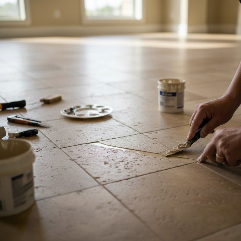 Terrazzo Tile Repair in Overland Park, KS