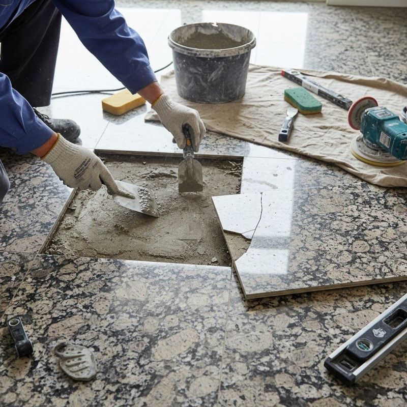 Terrazzo Tile Repair in Kansas City, KS