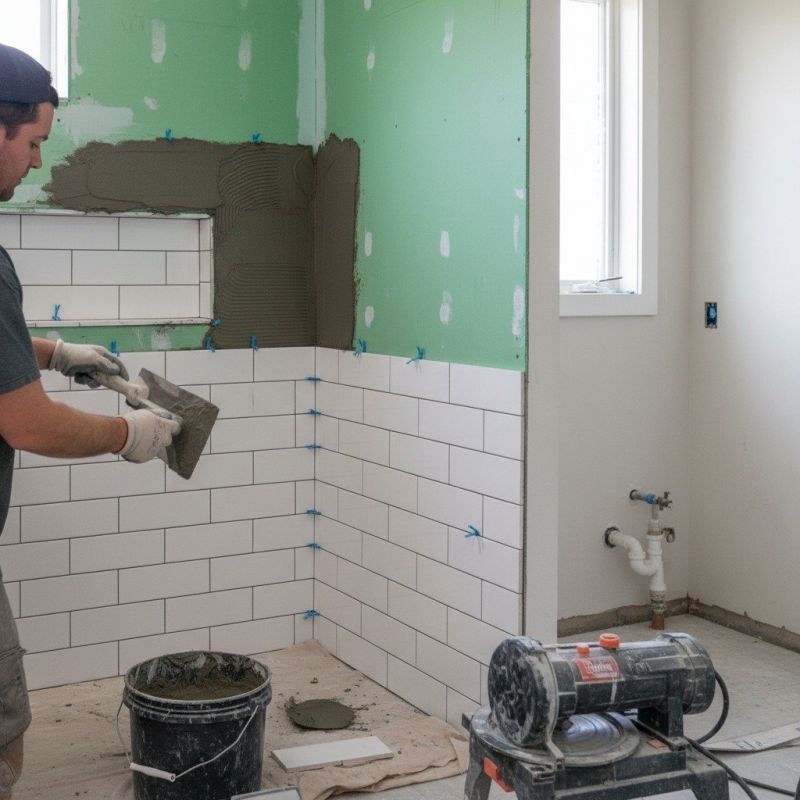 Tile Shower Installation in Conroe, TX
