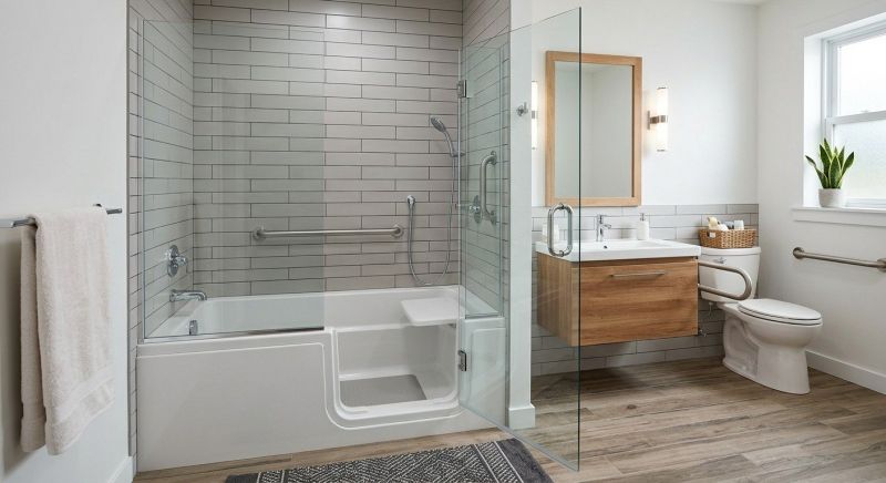 Tub To Shower Conversion in Clearwater, FL